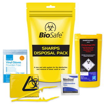 picture of BioSafe Standard Sharps Disposal Pack - [CM-51060]