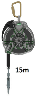 picture of MSA V-TEC Self-Retracting Lifeline 15M 50 Ft Galvanized Cable - [MS-63215-00AEU]