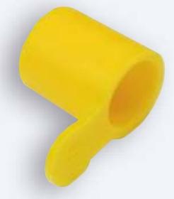 Picture of Yellow Firecheif Tamper Indicators - Pack of 50 - For Use with Firecheif Pin FCP - Available in More Colours - [HS-FCI/YELLOW]