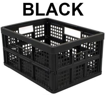 picture of Black 32 Litre Folding Really Useful Box - 470 x 342 x 234 mm - [UB-FOLBL32]