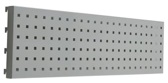 Picture of QMP Perforated Back Panel 900mm - To Suit 1800mm Workbench - Light Grey - [QM-BPPERF900LXX]