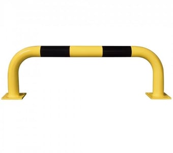 Picture of BLACK BULL Protection Guard - Indoor Use - (H)350 x (W)1,000mm - Yellow/Black - [MV-195.14.589]