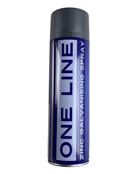 picture of One Line Galvanised Zinc Spray 500ml - [OS-95/999/010]