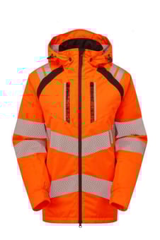 picture of Pulsar Life Ladies Insulated Parka Orange - PR-LFE969-ORG