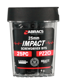Picture of Abracs 25mm Impact S/D Bit PZ2 - Pack of 25 - [ABR-IPZ22525]