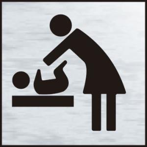 Picture of Spectrum Baby changing symbol - BRS 120 x 122mm - SCXO-CI-2122