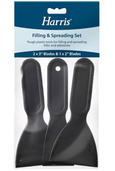 picture of Harris Black Plastic Filling & Spreading Set 3 Pack - [PD-29999N]