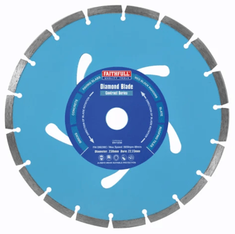 Picture of Faithfull - Contract Series Diamond Blade - Dia 230mm - [TB-FAIDB230C]
