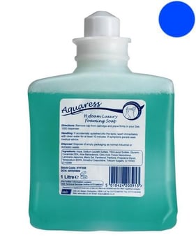 picture of Deb Aquaress Hyfoam Luxury Foaming Soap - Azure Wash - [BL-AZU1L]