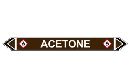 picture of Flow Marker - Acetone - Brown - Pack of 5 - [CI-13493]