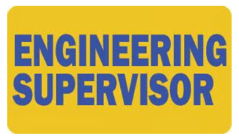Picture of ENGINEERING SUPERVISOR Insert Card for Professional Armbands - [IH-AB-SV] - (HP)