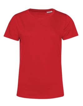 picture of B&C Women's Organic E150 Tee - Red - BT-TW02B-RED