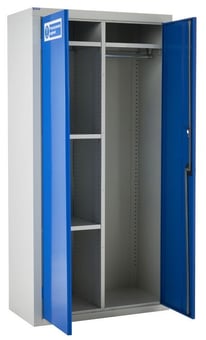 Picture of QMP PPE Clothing Cupboard - 4 Shelves - 1800H x 900W x 460D mm - [QM-CR1890464BXX]