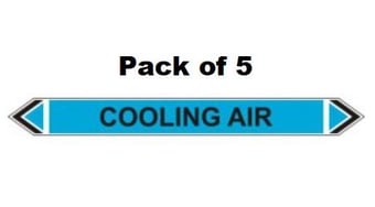 picture of Flow Marker - Cooling Air - Light Blue - Pack of 5 - [CI-13462]
