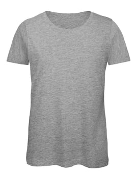 picture of B&C Women's Organic Inspire Tee - Sport Grey - BT-TW043-SGRY