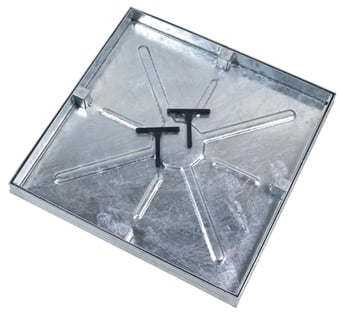 picture of Recessed Cover and Frame - Watertight Tray - Internal Pedestrian Areas - 550 (L) x 550 (W) x 50 (D) - CD-AQK4545