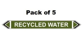 picture of Flow Marker - Recycled Water - Green - Pack of 5 - [CI-13421]