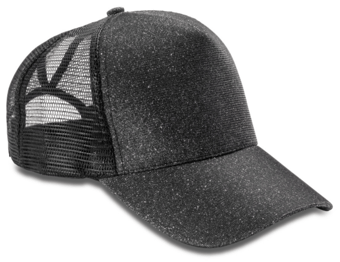Picture of Result New York Sparkle Cap - Black - [BT-RC090X-BLK]