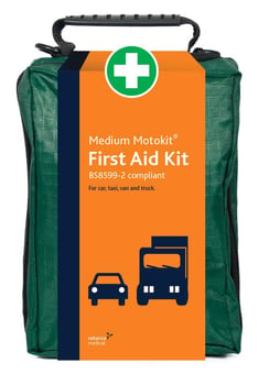picture of Medium First Aid Motokit - In Green Stockholm Bag - [RL-3014]