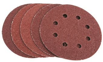 Picture of Amtech 40pcs Mixed Grit Circular Sanding Sheet Set 115mm - [DK-V4076]