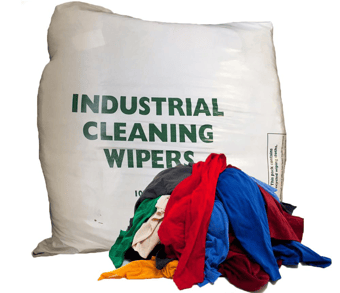 Picture of Value General Purpose A1 Coloured Rags - Mixed Colours and Material - [MW-A110KGBAG] - (HP)