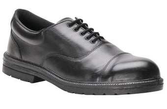 Picture of Portwest - FW47 - Steelite Executive Oxford Black Shoe - [PW-FW47BKR]