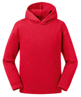 picture of Russell Schoolgear Children's Authentic Hooded Sweat - Classic Red - BT-R265B-CRE