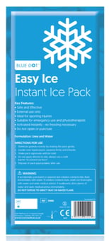 picture of Blue Dot - Easy Ice Disposable Instant Ice Pack - Large - 30cm x 13cm - [CM-9986]