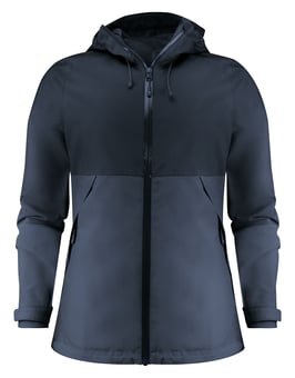 picture of James Harvest Ladies Northville Two-Tone Shell Jacket - Navy - BT-HAR2121044-H600