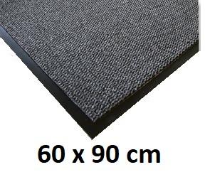 picture of Coba Europe Commercial Floor Mat - Black / Steel - 0.6m x 0.9m - [CP-VP010601]