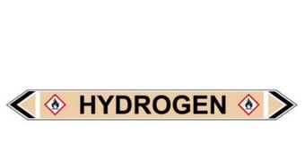 Picture of Flow Marker -Hydrogen - Yellow Ochre - Pack of 5 - [CI-13448]