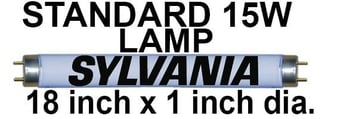 Picture of Sylvania - 15 Watts Lamp For Fly Killers - BL368 - Standard UV - [BP-LS15WX-S]