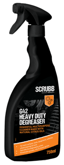 picture of SCRUBB G42 Heavy Duty Degreaser Trigger Spray 750ml - [ORC-G42SC-T75]