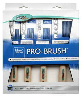 picture of Axus Decor Pro-Brush Set Blue Series - Set of 4 - [OFT-AXU/BBS4]