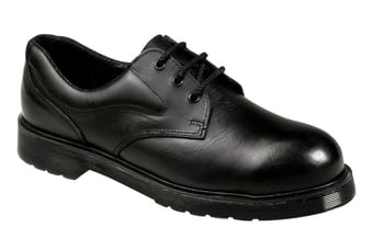 picture of Tuffking Earl Black Leather Uniform Shoe Basic Style SB SRA - GN-5000