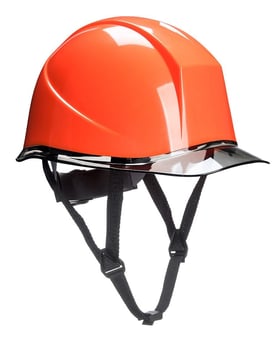 picture of Portwest - Skyview Orange Safety Helmet - Wheel Ratchet - [PW-PV74ORR] - (DISC-R)