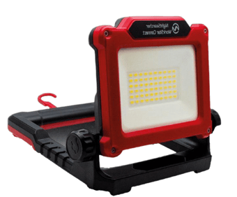 Picture of NightSearcher - WorkStar Connect - Designed To Operate From Power Tool Batteries - Powerful 2,500 Lumens - Rated IP54 - [NS-NSWORKSTARCONNECT]