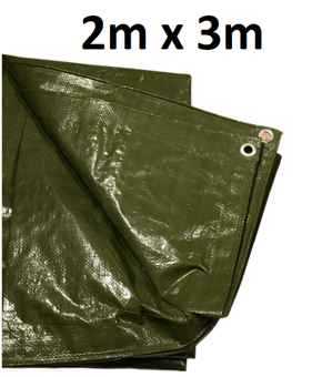 picture of Tarpaulin Multi Tarp 100gsm Green - 2m x 3m - [LTR-012551]