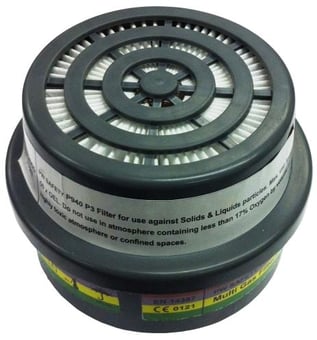 Picture of Portwest ABEK1P3 Filters for the P410 Mask - Pair - [PW-P970]