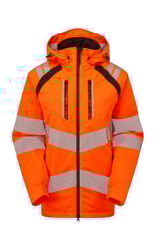 picture of Pulsar Life Men's Insulated Parka Orange - PR-LFE919-ORG