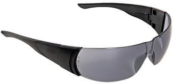 Picture of JSP - Underworld Premium Safety Spectacles - Black Frame Smoke UV400 Lens - EN166.1.F - [JS-ASA700-125-800] - (DISC-R)