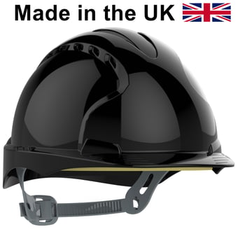 picture of Jsp EVO®2 Safety Helmet Slip Ratchet Vented Black - [JS-AJF030-001-100]