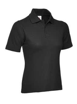picture of Uneek Ladies Poloshirt - Black - UN-UC106-BLK