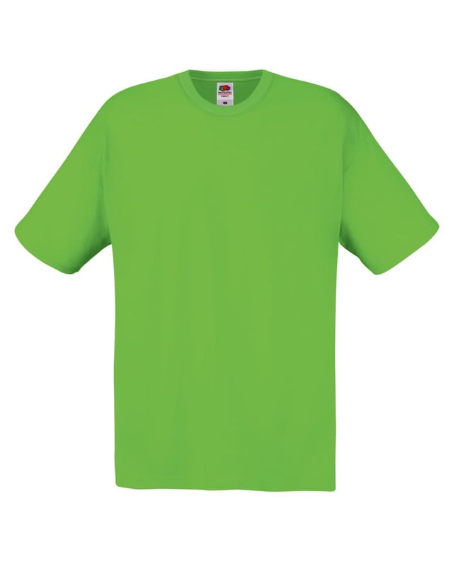 picture of Fruit Of The Loom Men's Lime Original T-Shirt - BT-61082-LIME