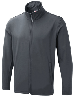 Picture of Uneek UX10 The UX Printable Soft Shell Jacket - Light Grey - UN-UXX10-LY