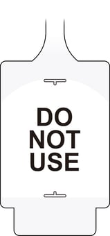 Picture of AssetTag Flex - Do not use 1 - White - Pack of 10 - [CI-TGF0510W]