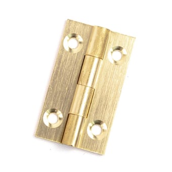Picture of SC Medium Duty Solid Drawn Butt Hinges (1 Pair) - 1 1/2" x 7/8" x 1.4mm - [CI-CH109L]