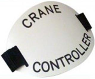 Picture of Acrylic Arm Badge With FABRIC Strap - "Crane Controller" - [SR-RW19226]