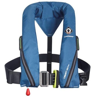 Picture of Crewsaver Crewfit 165N Automatic Blue Sport Lifejacket - [CW-9715BA]