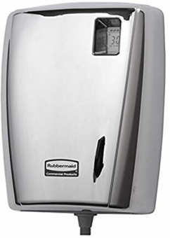 picture of Rubbermaid Dispenser Autocleaner LCD - Chrome - [SY-1817011]